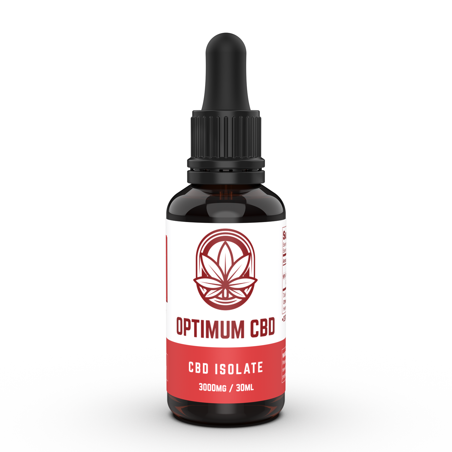 Optimum cbd isolate 3000mg (30ml)